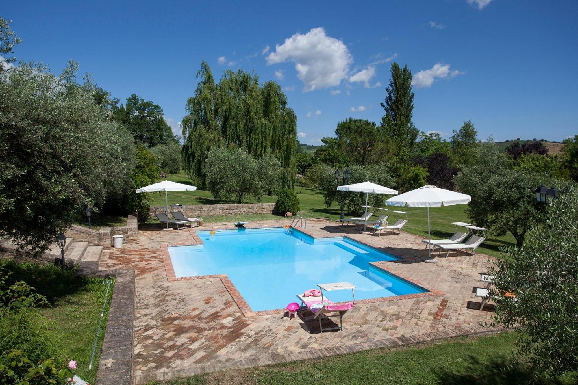 Agriturismo Tre Querce Penna San Giovanni Ngoại thất bức ảnh